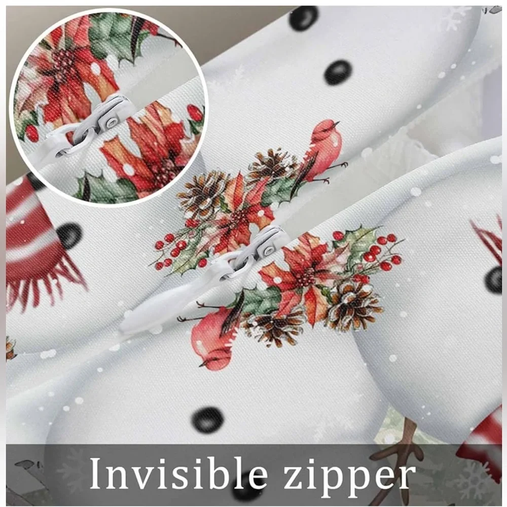 Holiday Lumbar Pillow Covers Set of 2